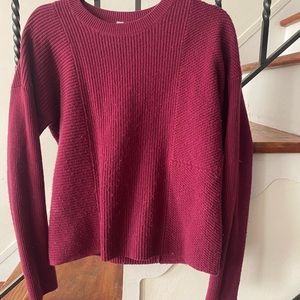 Athleta pink sweater